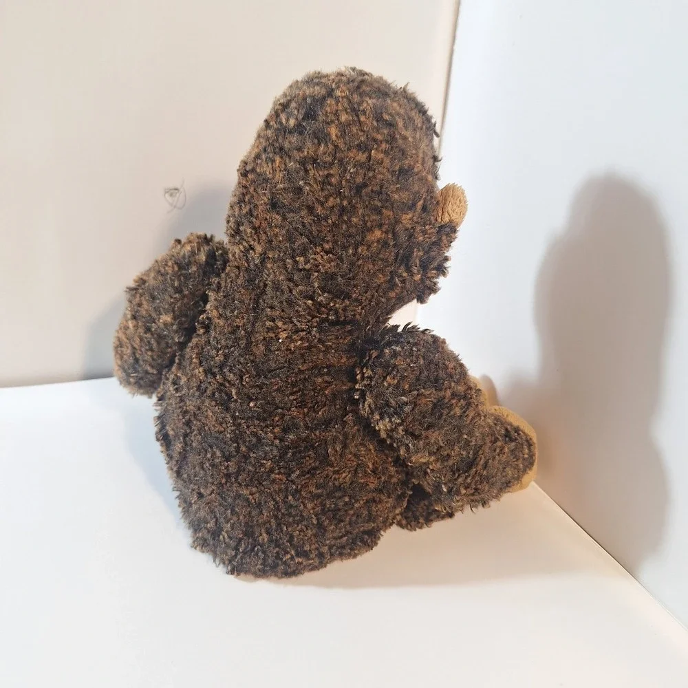Gund Garstang Gorilla Plush Brown Tan Smiling Sits 13